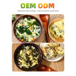 Hotel Travel Freeze Dried Vegetable Egg Soup Wholesale Of New Features Brand New Product On Sale Freeze Dried Vegetable Egg Soup