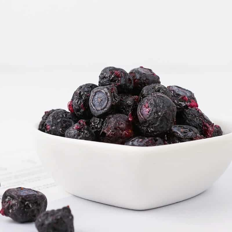 Household High Quality Customized Freeze Dried Blueberry Cube OEM Accept Source factory Explosive Models