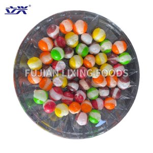 On Sale Wholesale Of New Products lixing freeze dried rainbow candy Custom Private Label tempting scrumptious freeze dried candy