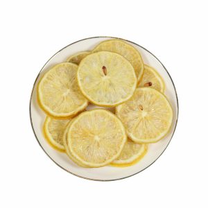 Fast Delivery wholesale Products Freeze-dried Lemon slice flavorous delish New Design Freeze-dried Lemon slice