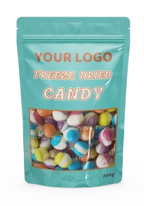 On Sale Wholesale Of New Products lixing freeze dried rainbow candy Custom Private Label tempting scrumptious freeze dried candy